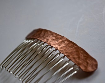 Copper Hair Clip Accessory | Hair Clip | Alternative Hair Accessory | Wedding Gift | Bridal Hair Comb | Wedding Hair Comb