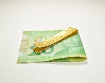 Personalized Money Clip | Custom Money clip | Groomsman Gift | Gift for Dad | Gold Engraved money clip for him | Anniversary Gift