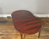Ib Kofod-Larsen Stunning Danish Rosewood Dining Table