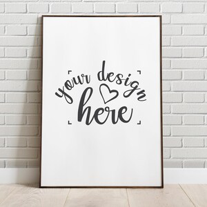 Frame Mockup Bundle / Frame Mockup / poster frame / canvas mockup / poster mockup / photo frame / Poster Frame, JPEG