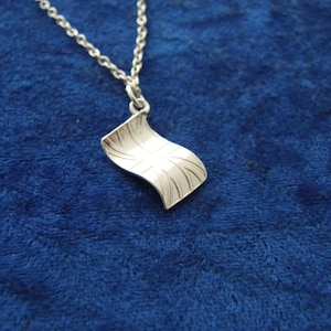 British Flag Union Jack England Pendant Charm Necklace in Sterling Silver England Scotland Wales