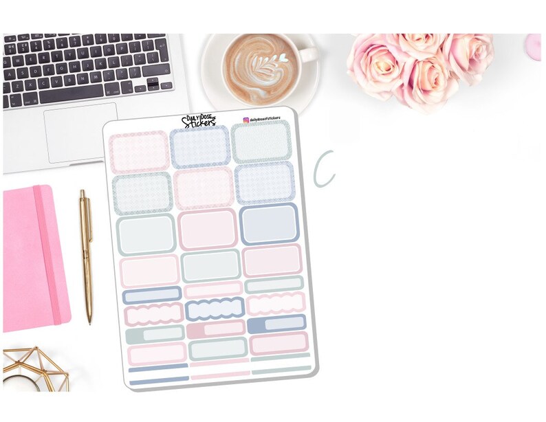 NEW! - Winter Weekly Sticker Kit - Frosty - Winter Stickers - Planner ...
