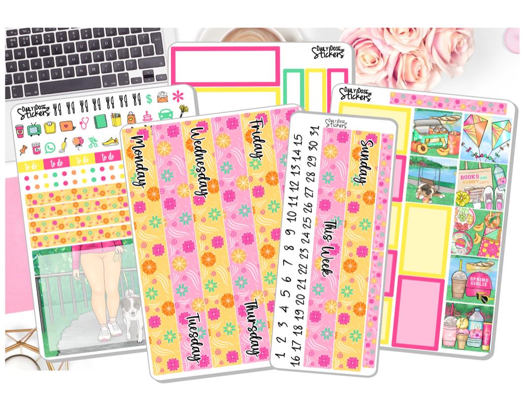 New! - 7x9 Daily Duo Weekly Kit - Vitamin C - Summer - Stickers ...