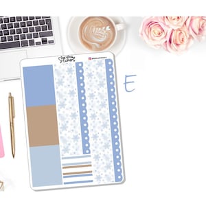 NEW Winter Weekly Sticker Kit Snow Day Winter Stickers Planner Stickers ...