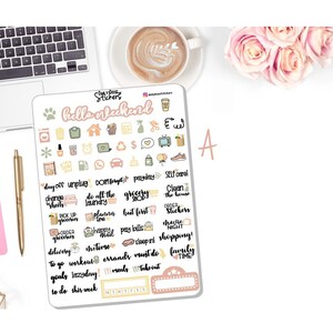 NEW! - Weekly Sticker Kit - Be Kind - Honey Bee - Planner Stickers Dd ...
