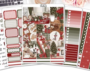 NEW! Planner Stickers - Christmas Sticker Kit - Christmas Eve - Weekly Sticker Kit - Sticker Kit - DD-00060
