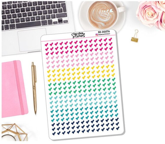 Fresh new! Vibrant Mini Watch Mark - Planner Stickers - Emily Ley - Simplified (DD-00376) image regarding Emily Ley Planner titled Refreshing! Vibrant Mini Look at Mark - Planner Stickers - Emily Ley - Simplified (DD-00376)