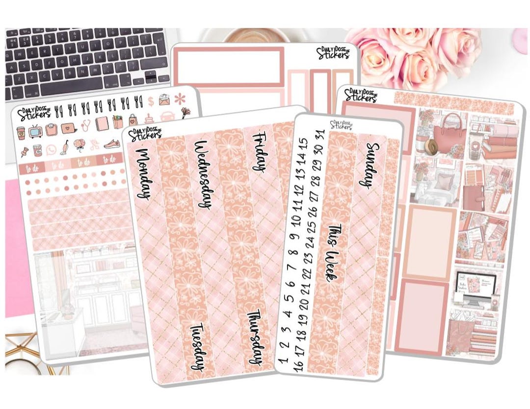 New! - 7x9 Daily Duo 2025 Weekly Kit Updated - Bossy - Planner Babe ...