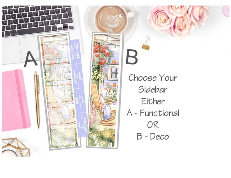NEW! Monthly May Sticker Kit - Spring Folk - May Monthly Kit - Planner ...