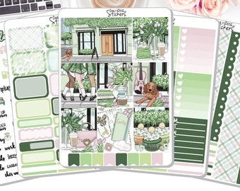 NEW! - St Patrick's Day Weekly Sticker Kit - Irish Luck - Lucky - St Patrick's Day Stickers - Planner Stickers DD-00382a-e