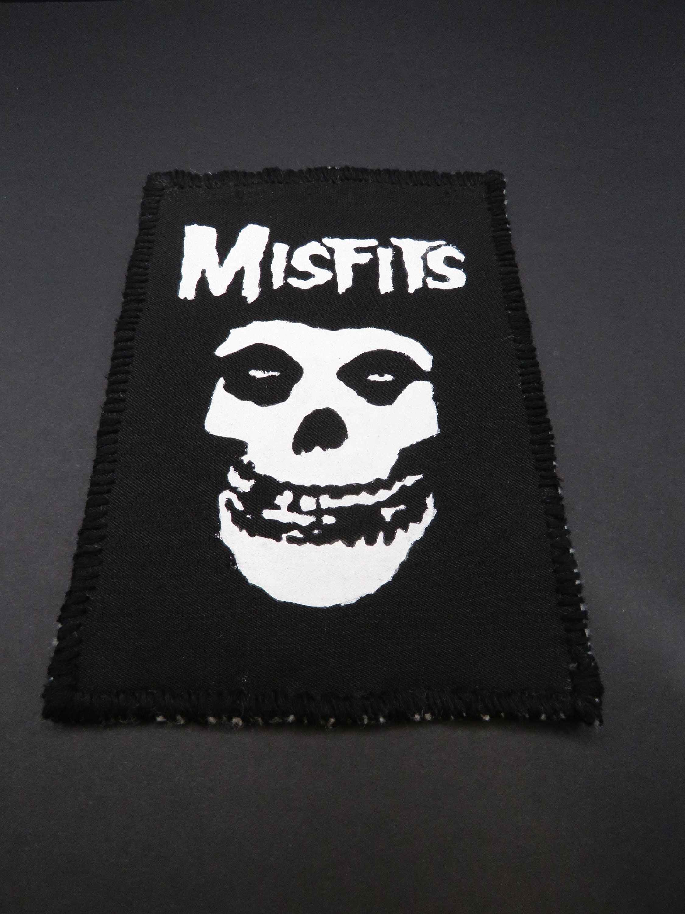 MISFITS Patch: You Choose Design Rare 1. Coffin Shaped 2. Rectangle Sew on  Woven Patch From 2002 -  Israel
