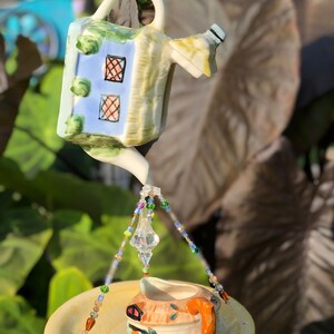 House Birdhouse and Feeder
