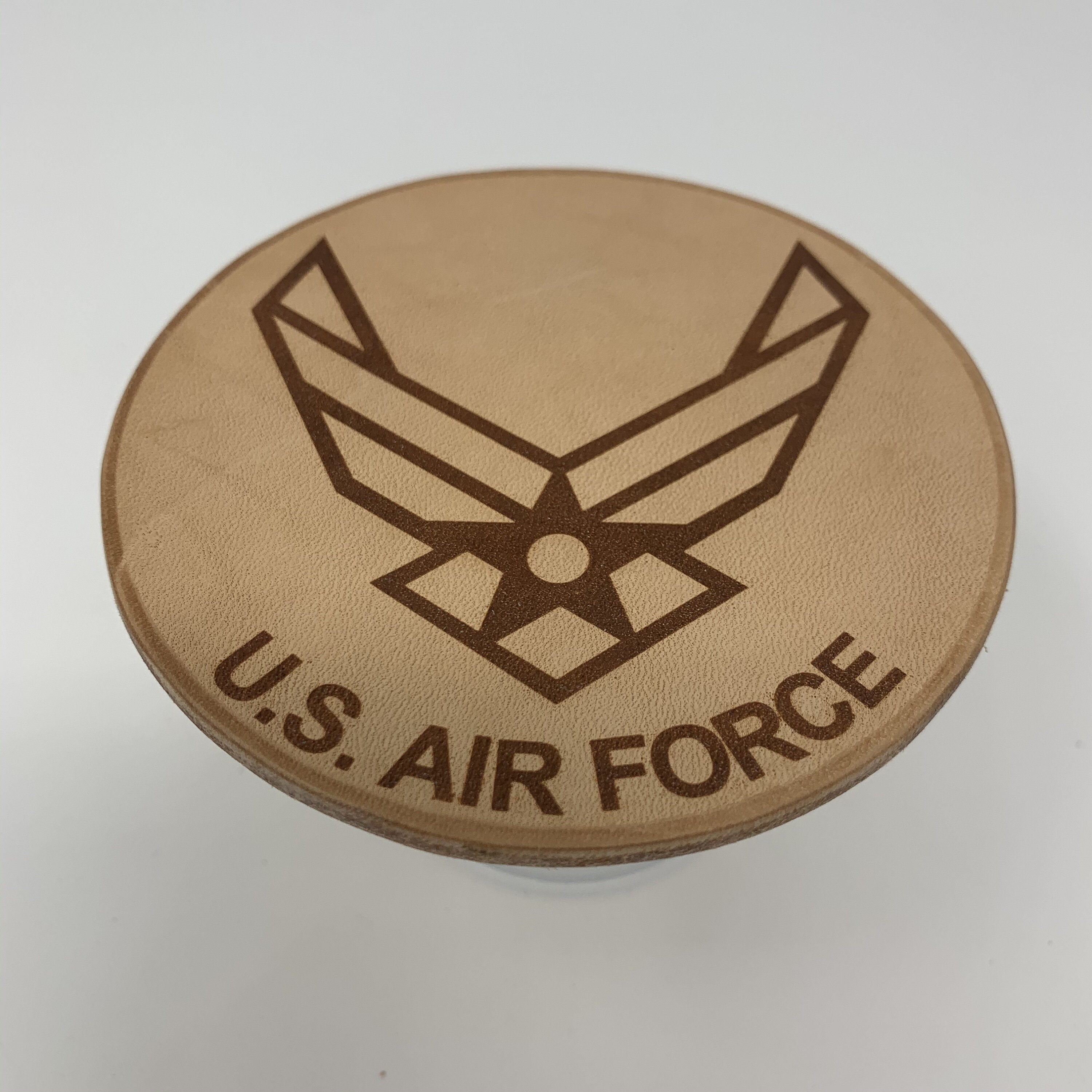Usaf Coasters Round Leather Military Coasters, Army, Navy, Air Force, Marines, Coast ...