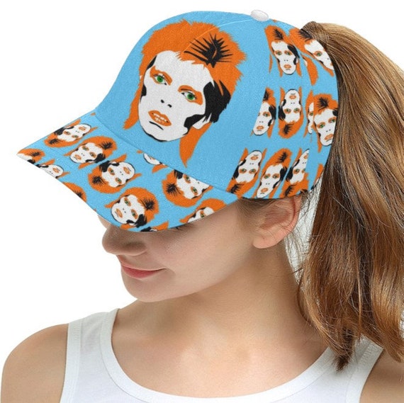David Bowie Baseball Hat Etsy
