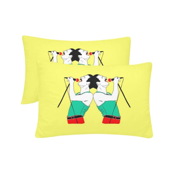 Freddie Mercury Queen Size Bed Pillow Cases Etsy