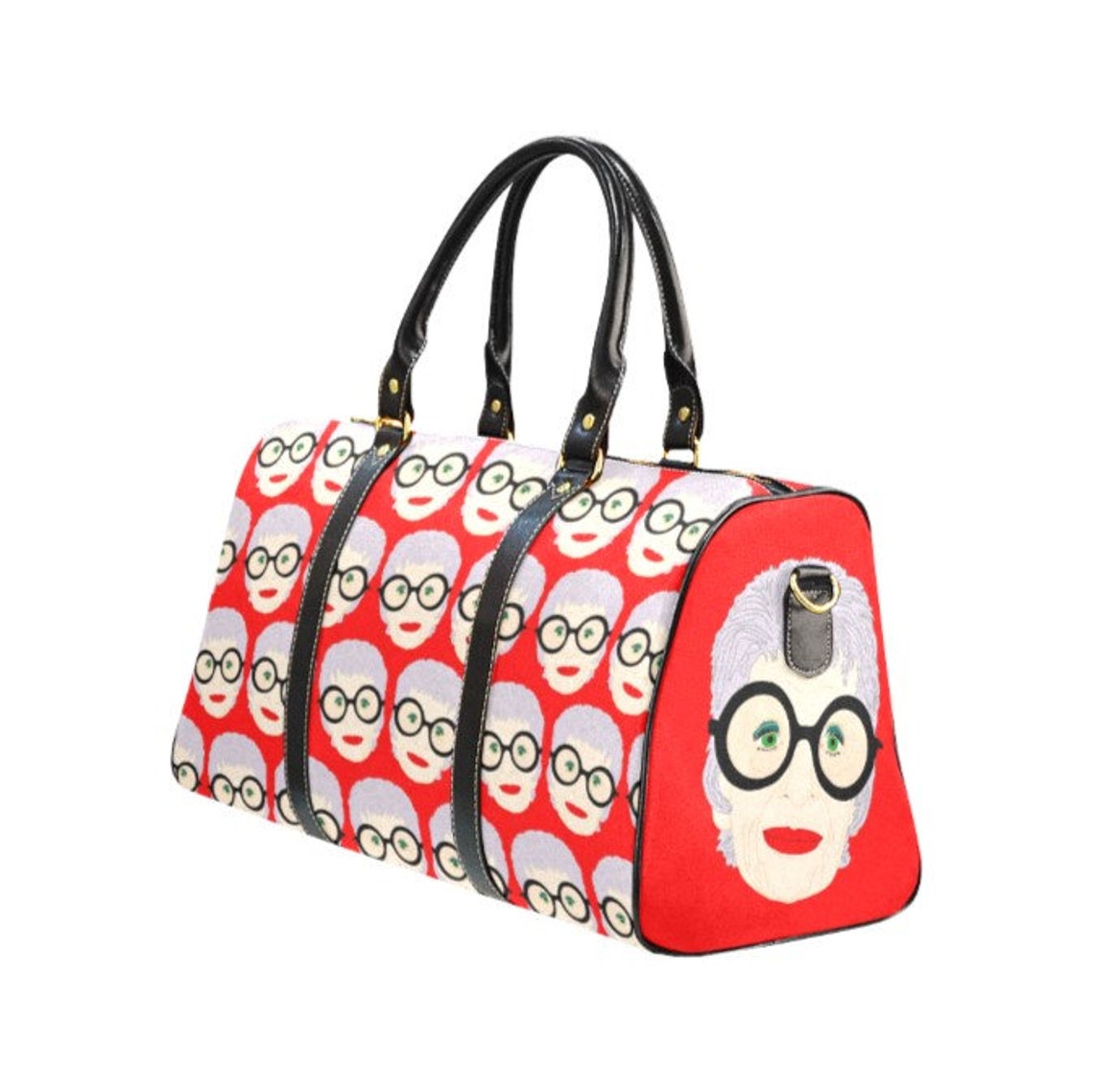 IRIS APFEL travel bag available in 2 sizes Etsy