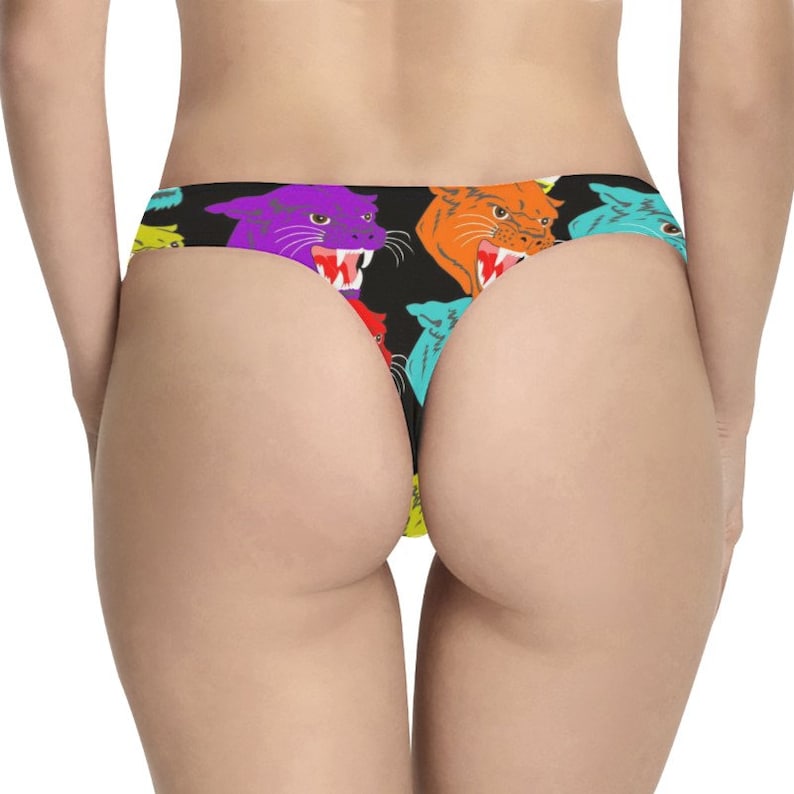 PANTHERS THONG panties
