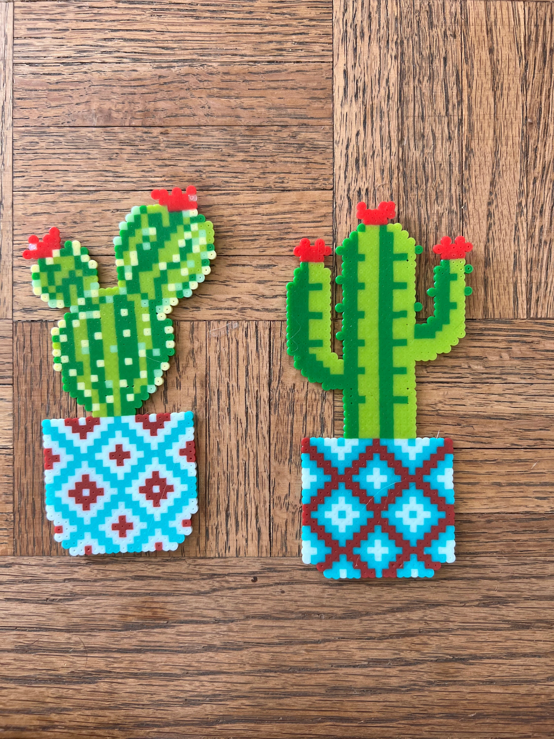 Plants Vs Zombies Figure PVZ Hama Beads Cactus Coconut