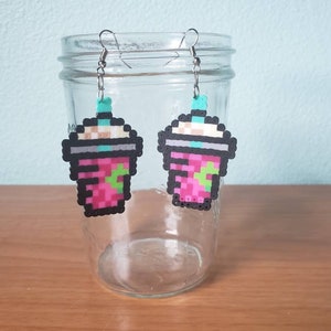Starbucks frappuccino earrings