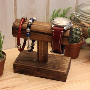 Watch And Bracelet Stand | Watch Display | Solid Wood Jewellery Display