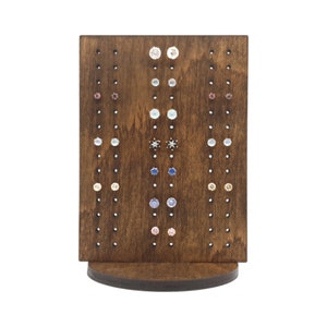 Stud Earring Storage | Rectangular Earring Display