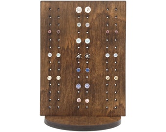 Stud Earring Storage | Rectangular Earring Display