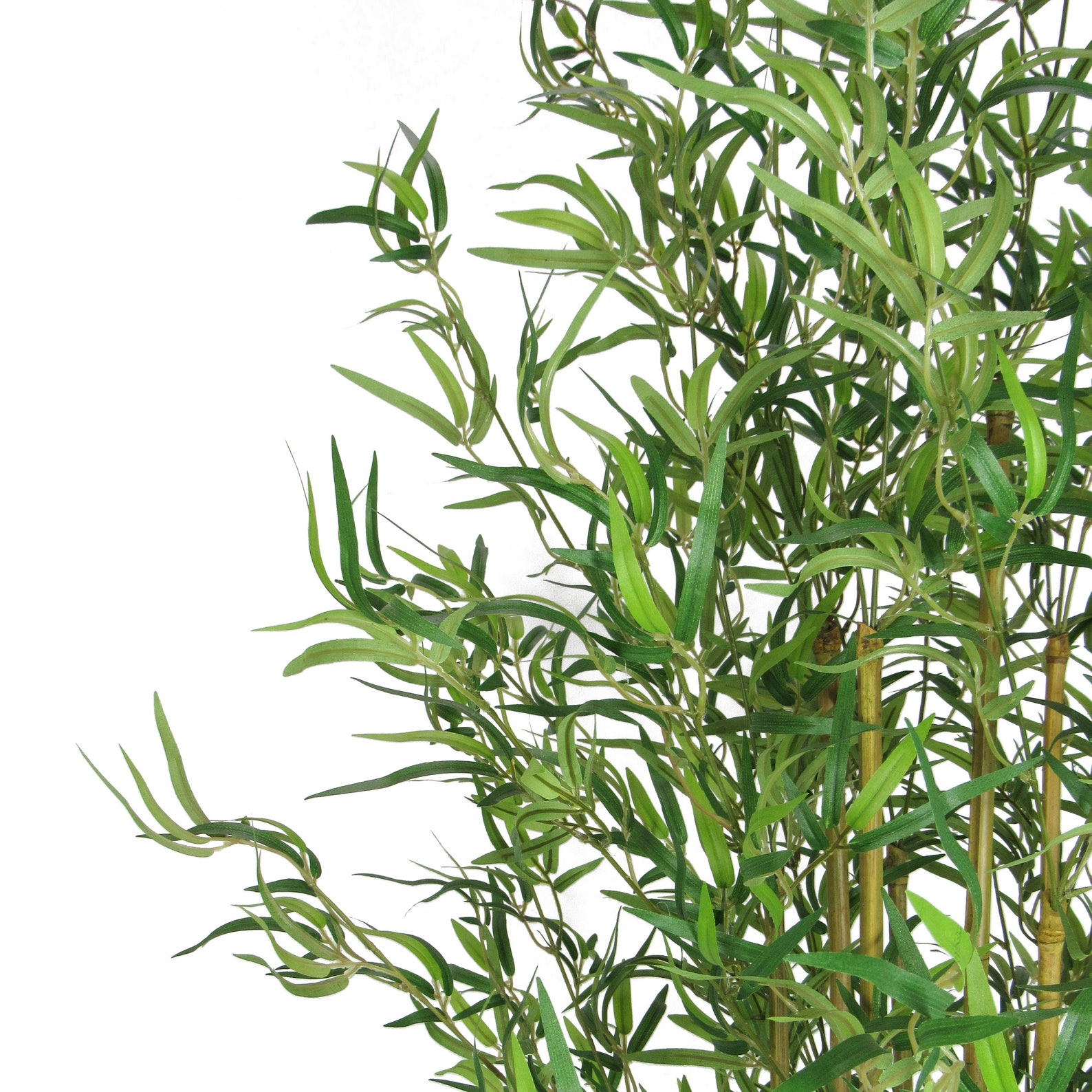 6ft Artificial Bamboo Tree in Black Pot Fake Bamboo Tree Etsy