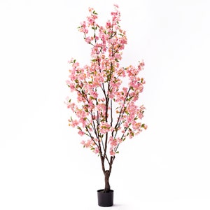 Artificial Pink Cherry Blossom Flower Tree Cherry Blossom - Etsy