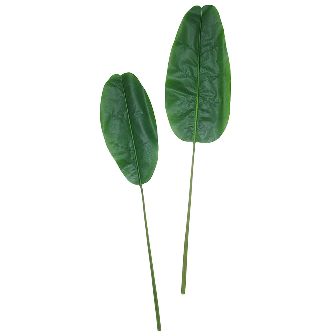 Set of 3 Artificial Large Banana Leaf Travelers Palm Leaf Etsy