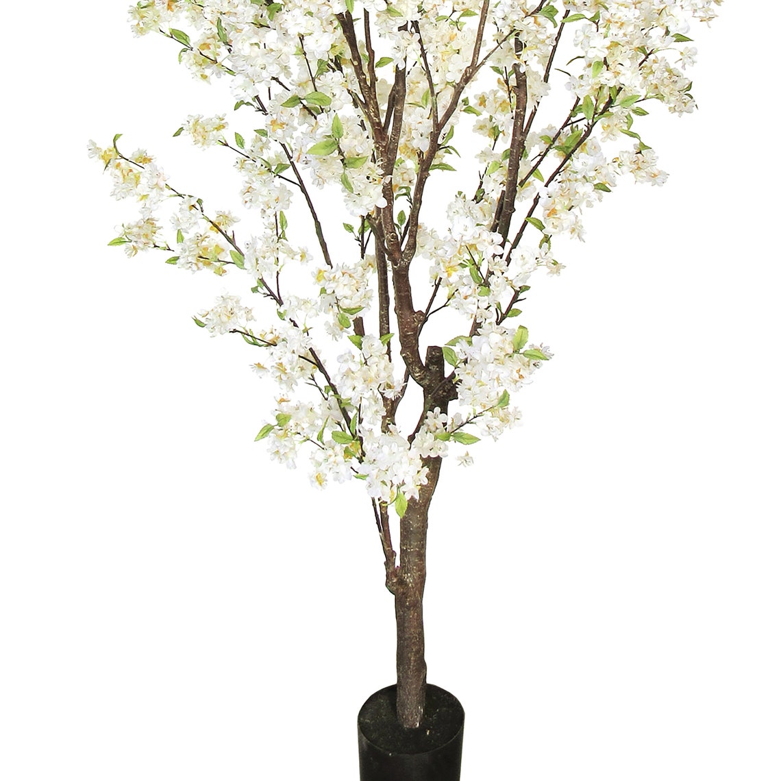 Artificial Cherry Blossom Flower Tree Cream White Fake Faux Etsy