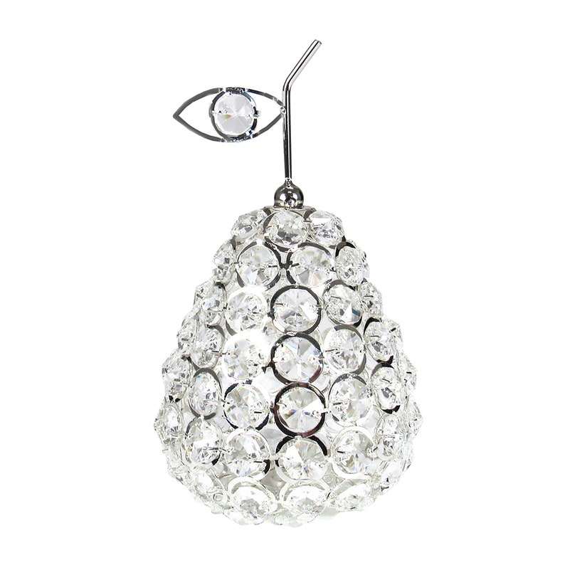 Crystal Bead Fruit Decor Decorative Artificial Apple Pear Etsy