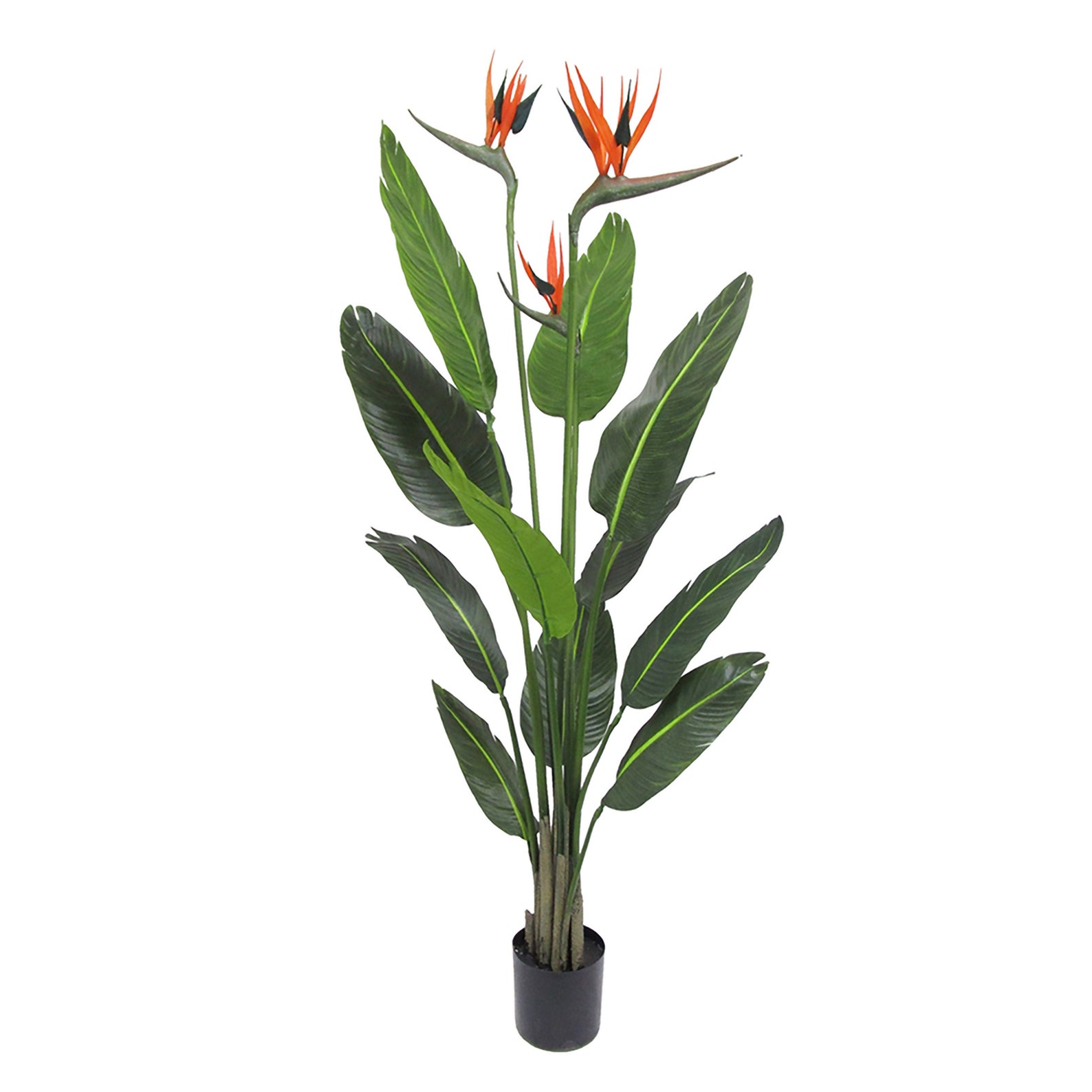 Artificial Bird of Paradise Plant Tropical Flowering Palm Tree Etsy