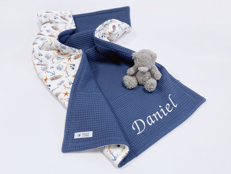 Warm Winter Baby Blanket, Thick Threelayered Nursery Banket, Babu Girl