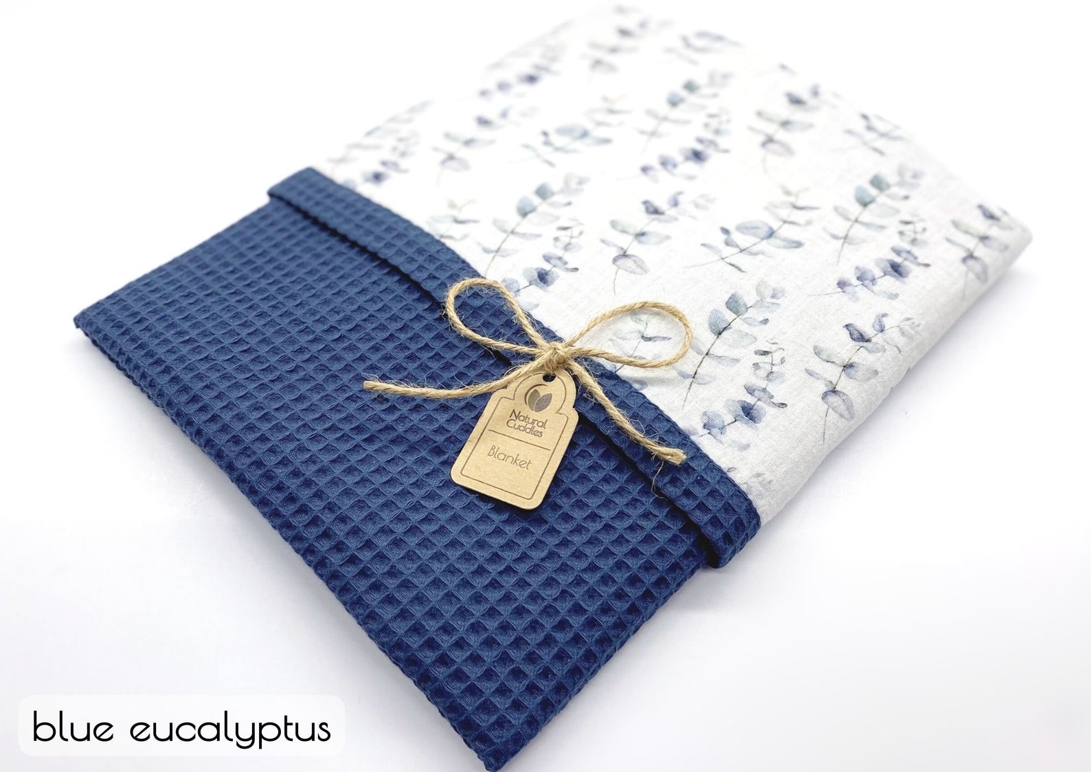 Natural Baby Blanket Organic Cotton Blanket Personalised Baby Etsy