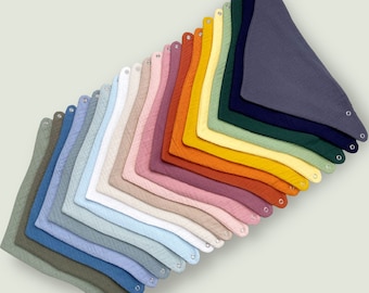 Rainbow Baby Bandana slabbetje Gaas spuugdoekje absorberende laag biologisch katoenen slabbetjes voor jongens en meisjes