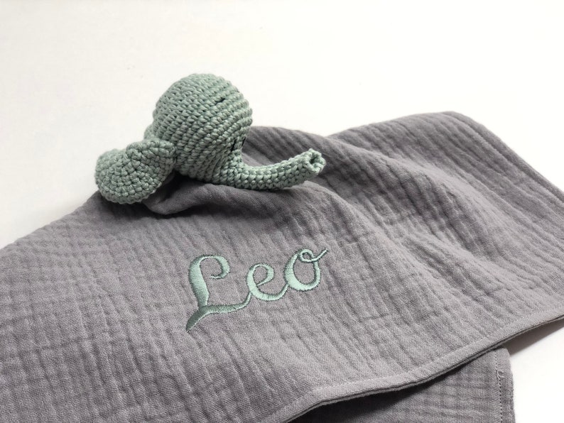 Baby Name On Comforter Personalised Animals Organic Baby Etsy