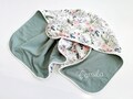 Personalised Baby blanket from Organic cotton Baby gift for newborn Baby receiving blanket Embroidered Super soft baby blanket Baby wrap product logo