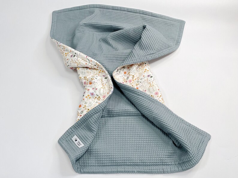 Warm Winter Baby Blanket, Thick Threelayered Nursery Banket, Babu Girl