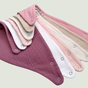 Baby shower gift bandana bibs Scandinavian design Organic Premium quality soft and super absorbent