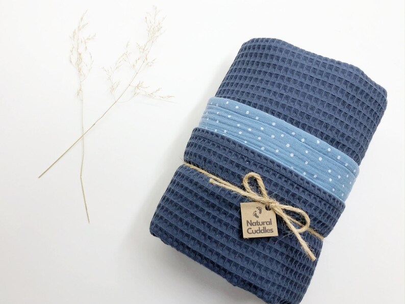 Waffle Baby Blanket Muslin Swaddle Blanket Baby Swaddle Etsy