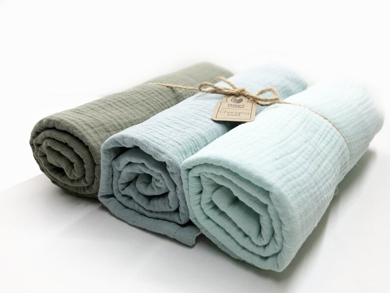 Absorbent muslin blanket Newborn pee towel Diaper changing Etsy