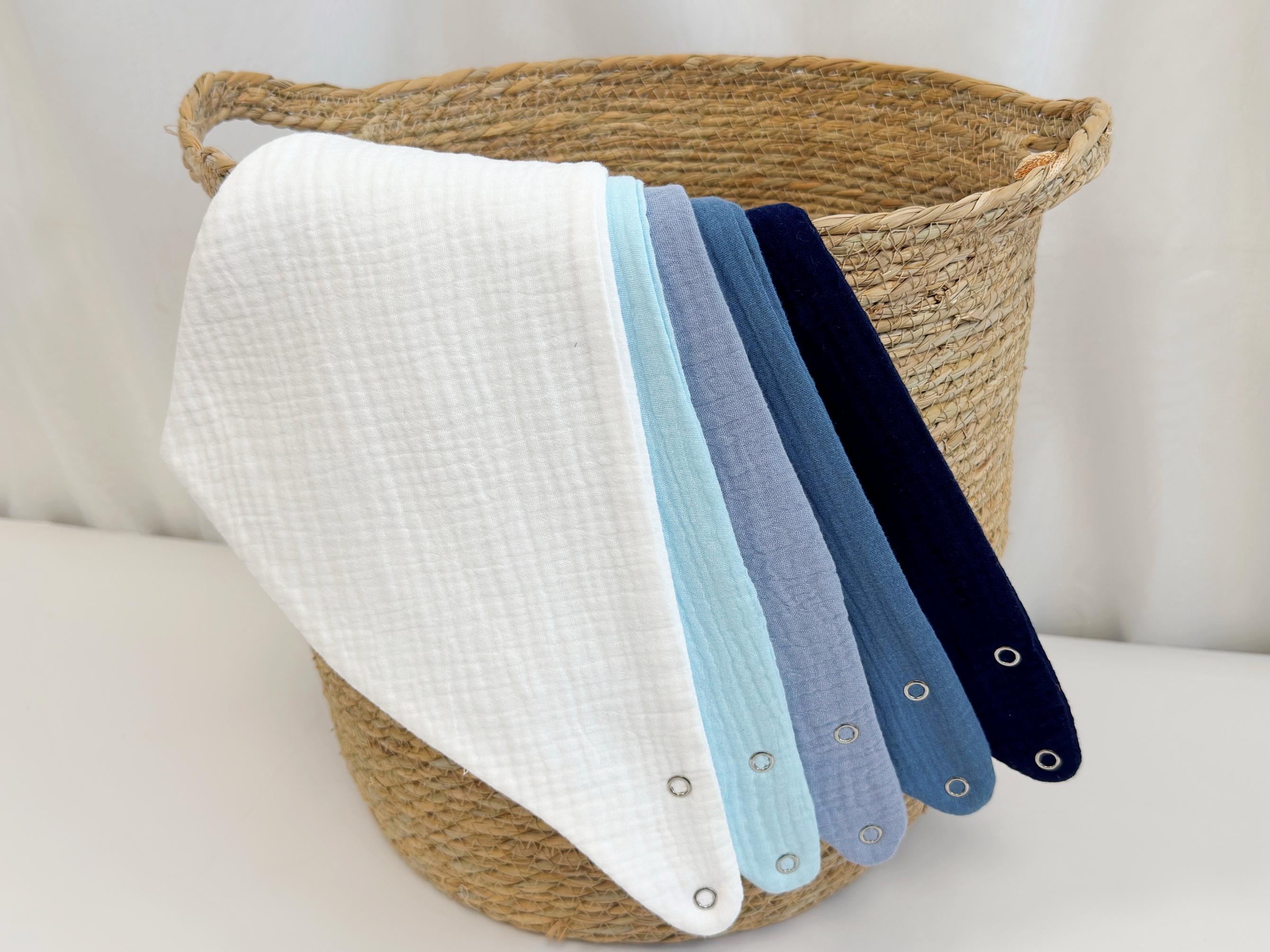 Soft & 100% Waterproof Drool Bibs, Toddler Bandana Bibs - Perfect Baby Gift, Absorbent Baby Bibs for Baby Boys