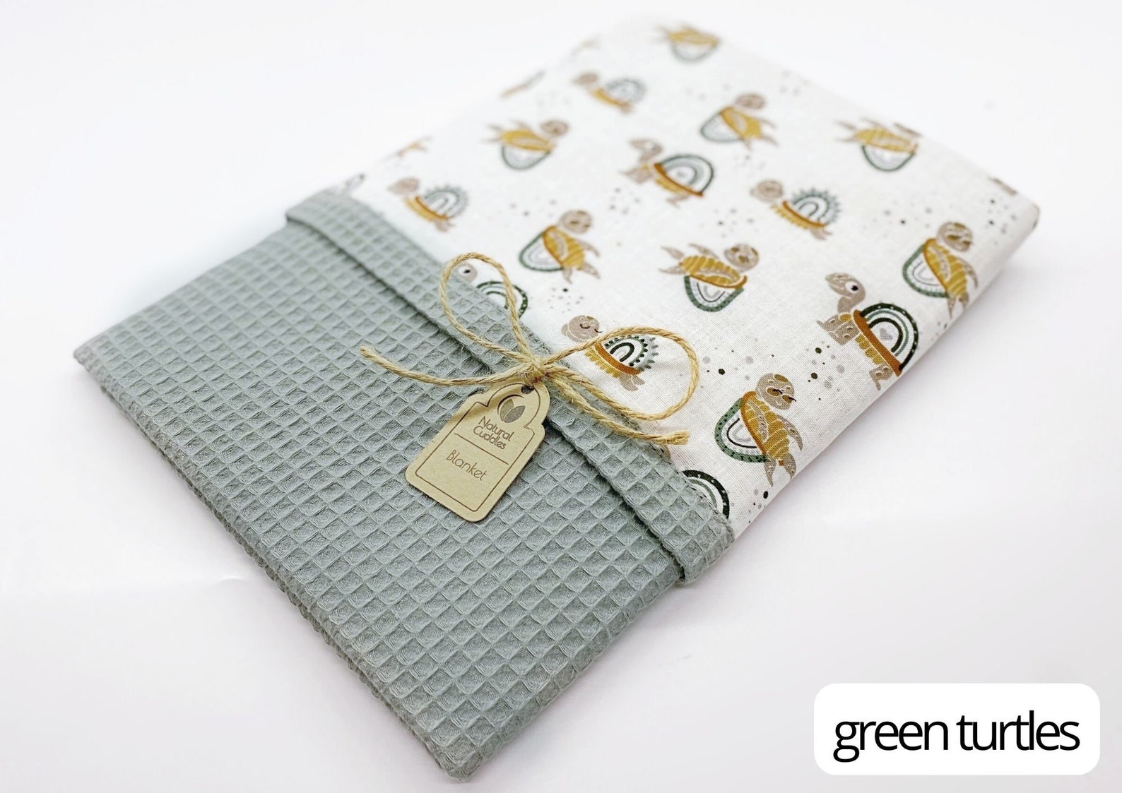 Natural Baby Blanket Organic Cotton Blanket Personalised Baby Etsy