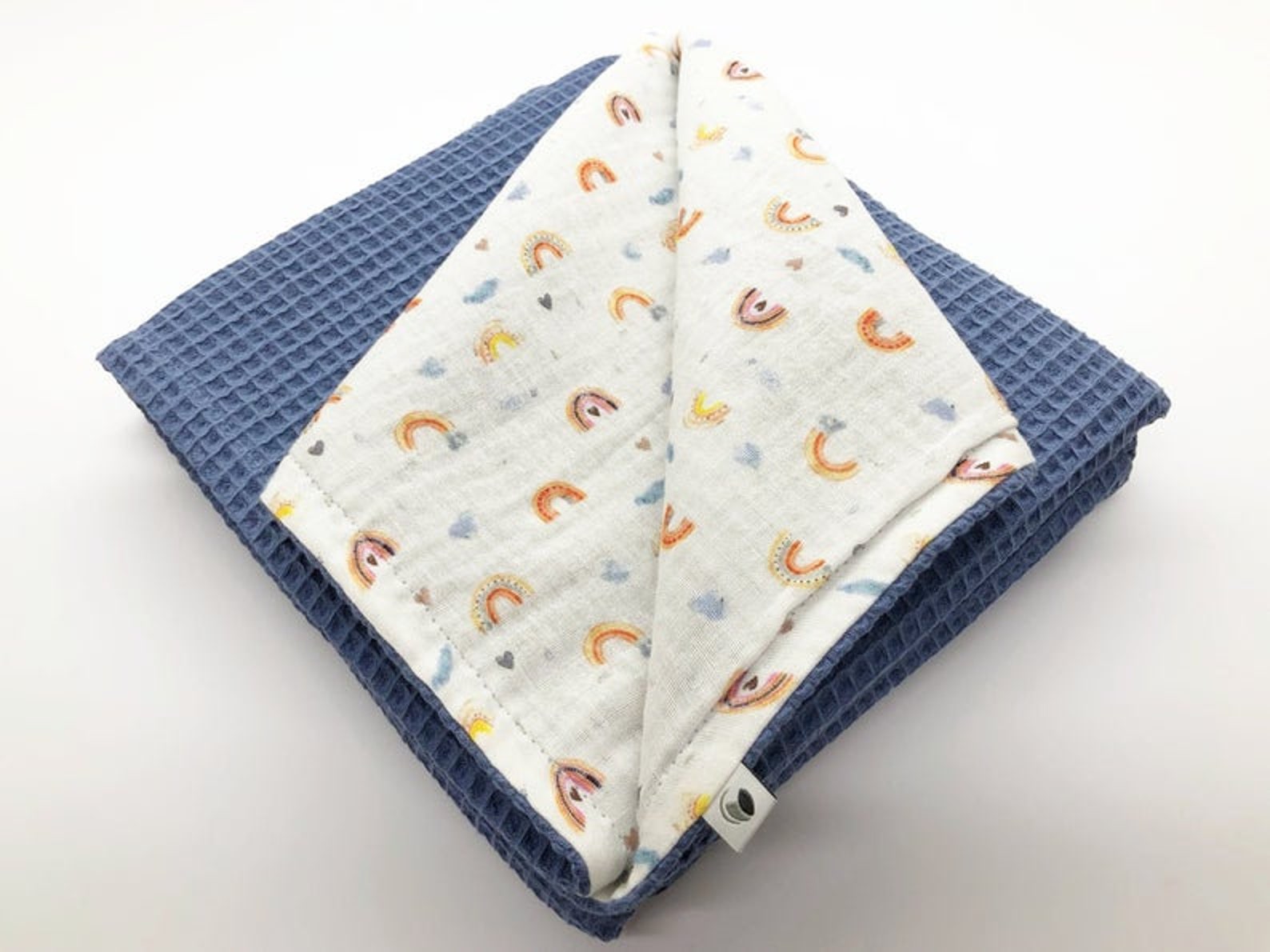 Waffle blanket baby cotton receiving blanket Etsy