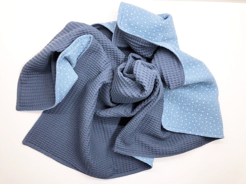 Waffle Baby Blanket Muslin Swaddle Blanket Baby Swaddle Etsy