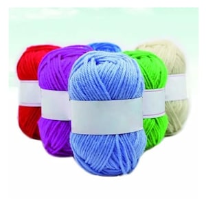 Fils de laine à tricoter Oswal Fils de laine à tricoter Fils à chaussettes Couleurs vives Boules de laine