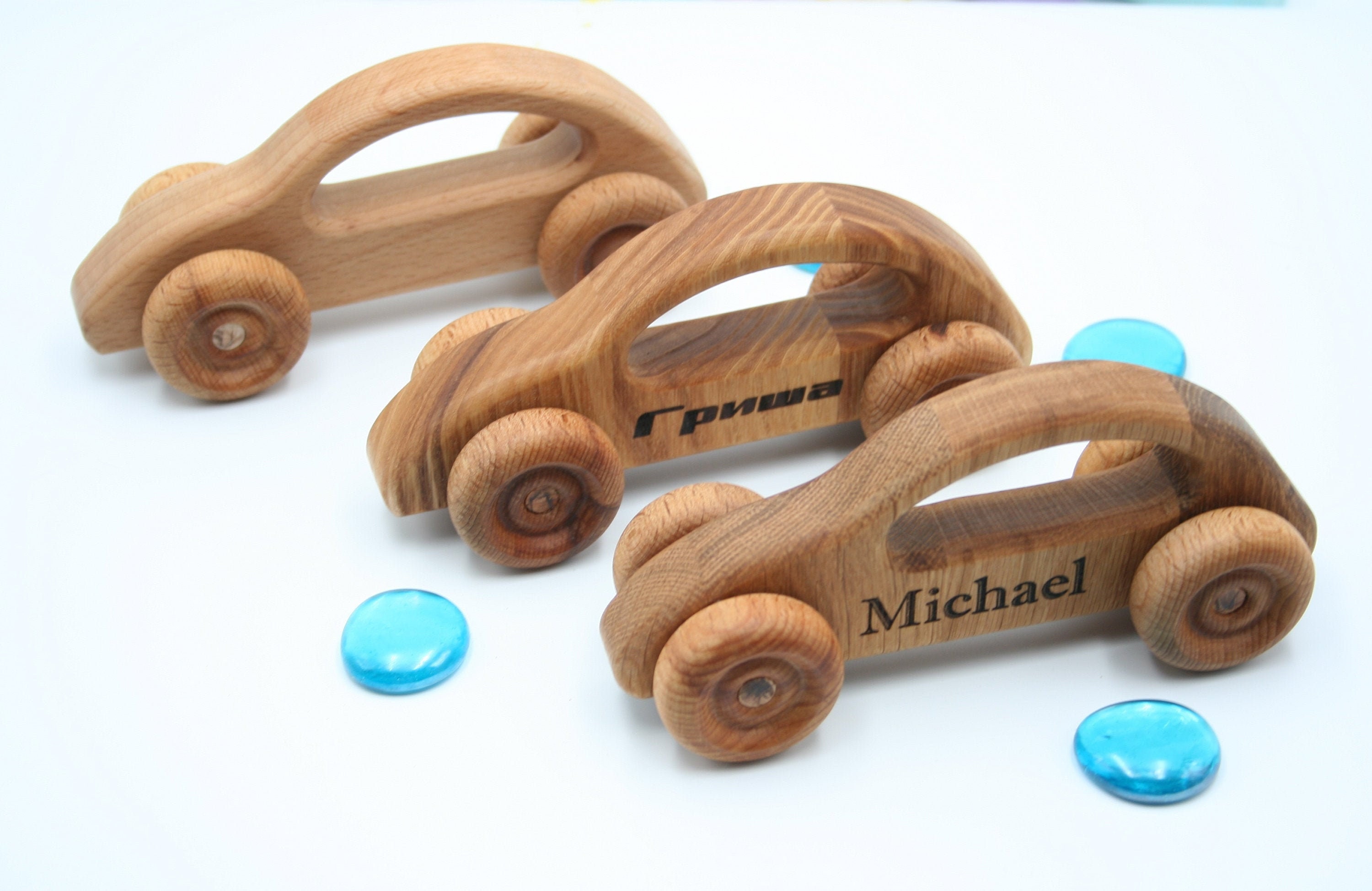 Wooden personalized toy car Personalized Baby boy gift Etsy