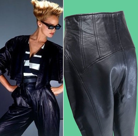 Designer leather pants hotsell