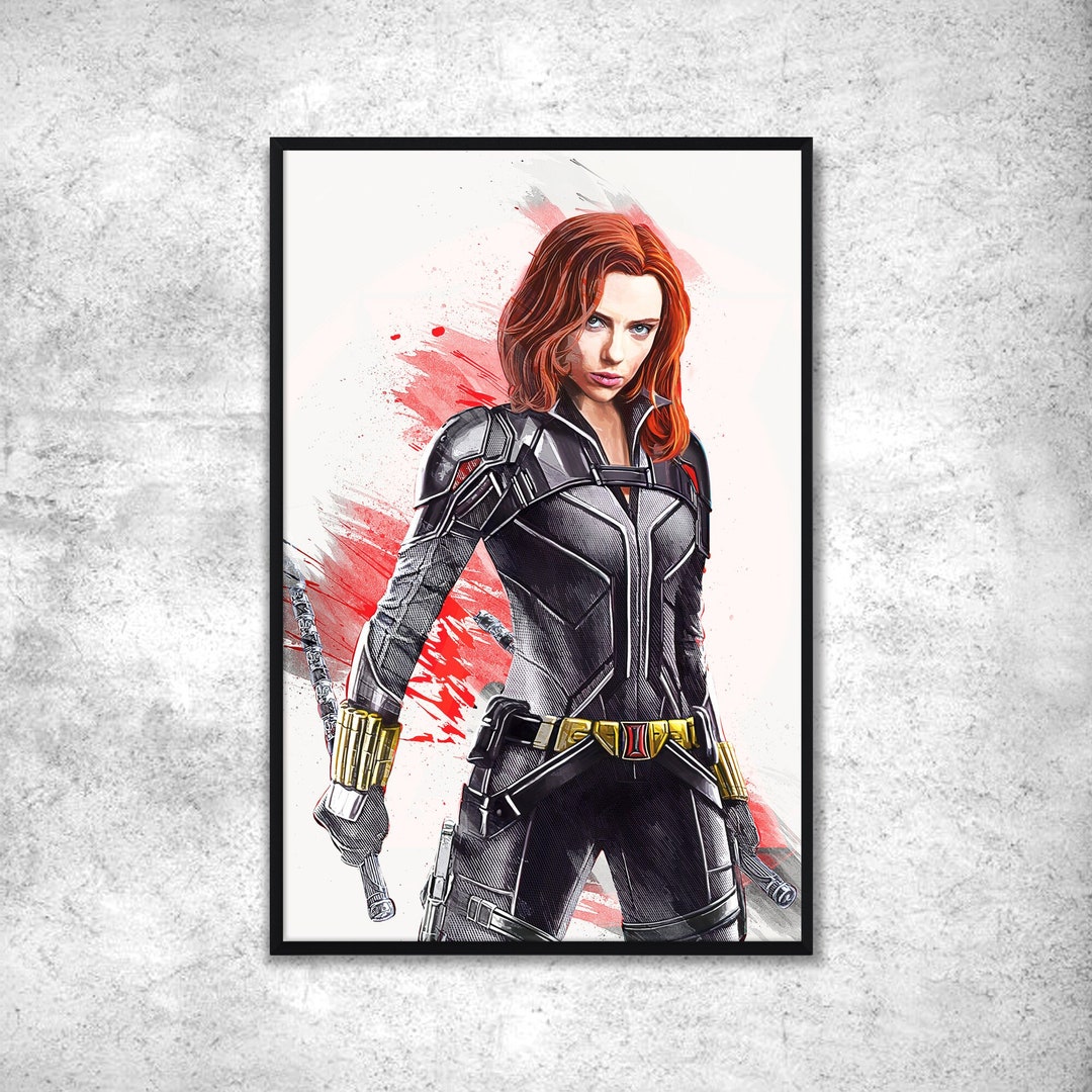 MONDO ブラックウィドウ　シルクスクリーン ポスター　スカーレットヨハンソン MONDO ブラックウィドウ シルクスクリーン ポスター