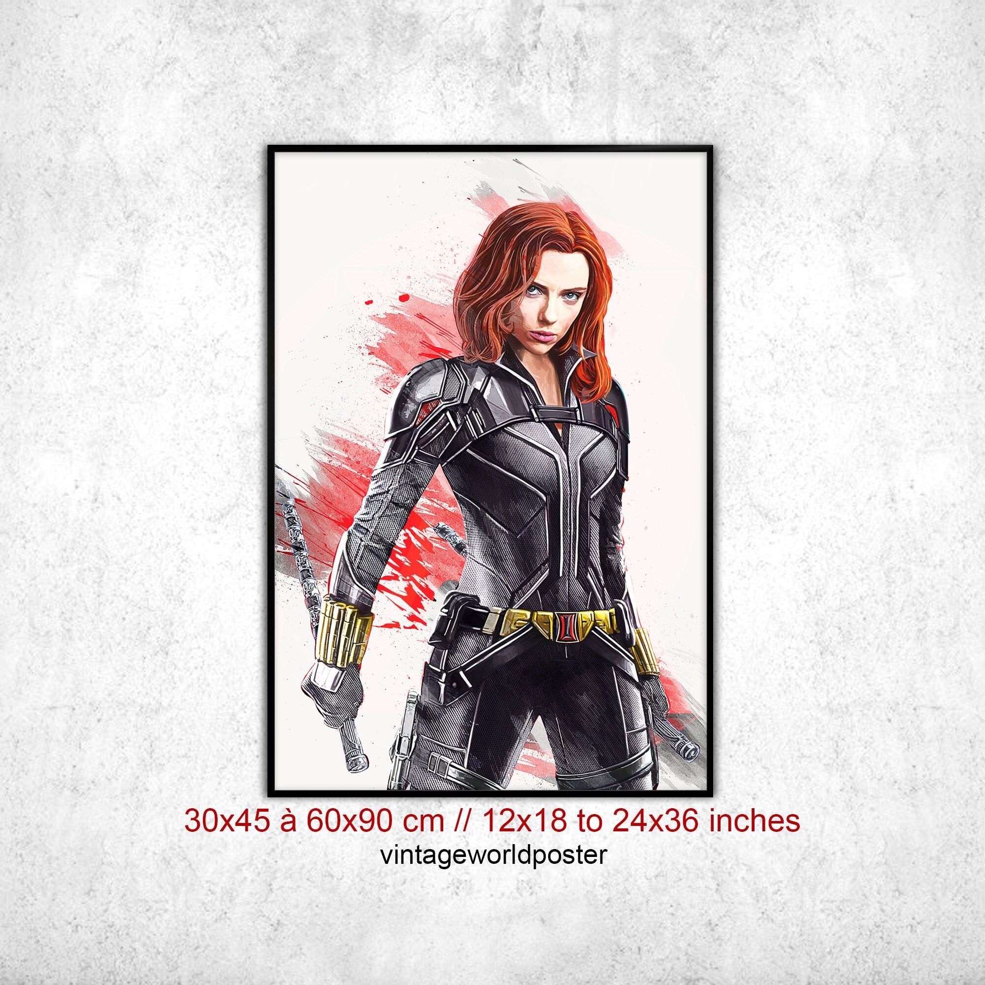 Natasha Romanoff Poster Marvel Black Widow. This Marvel and - Etsy Sweden